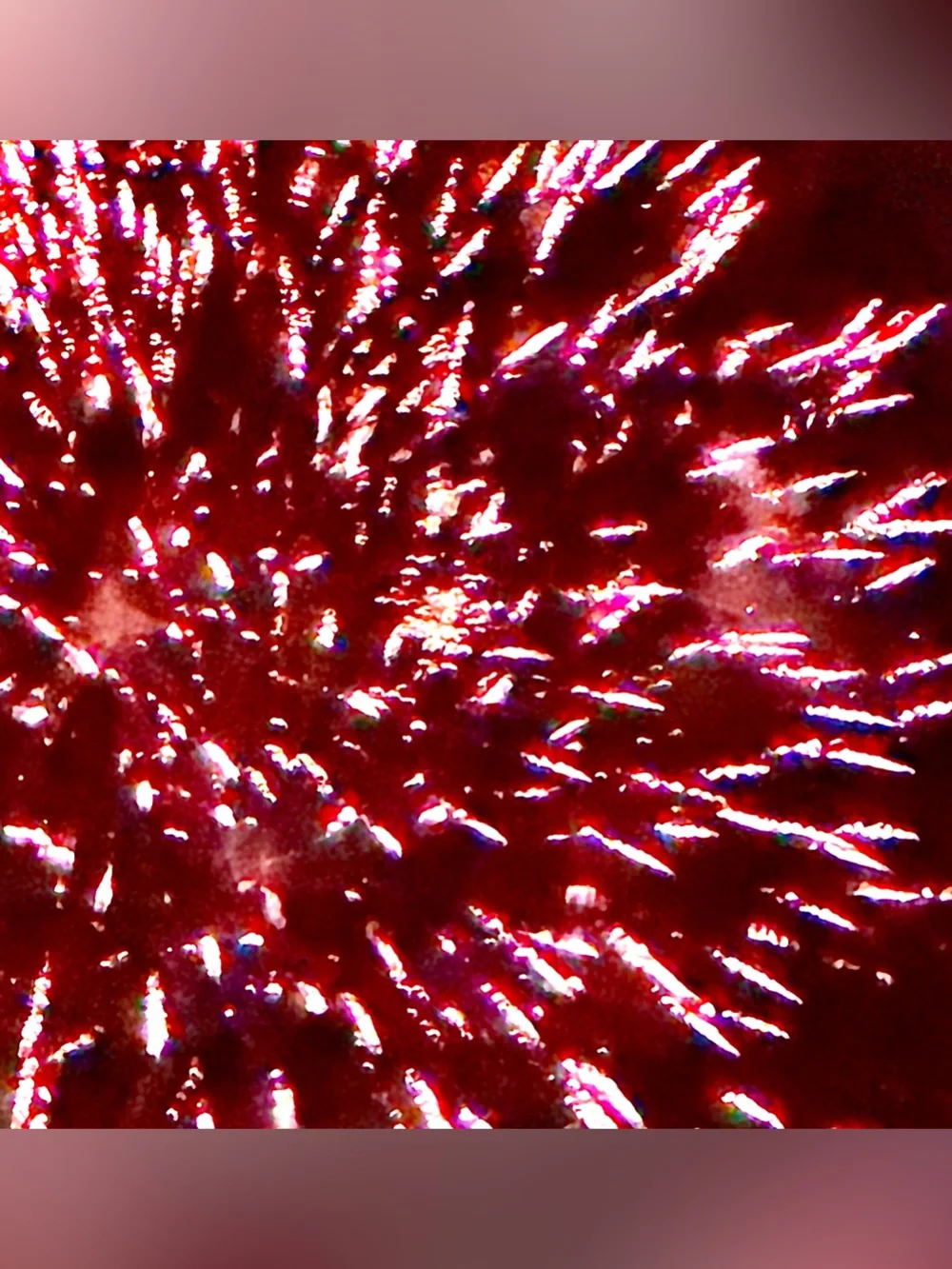 Fireworks from Hawaii photo 8x10